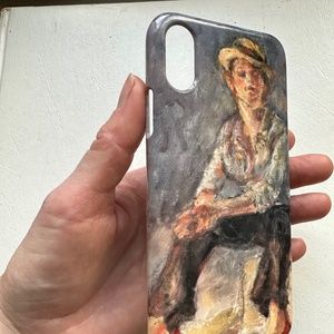 Arty iPhone X Cover Original Art